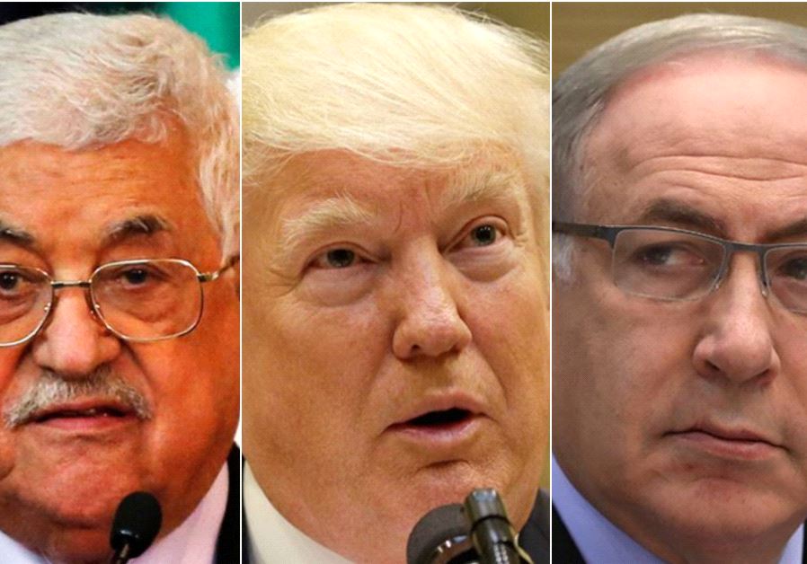 Abbas, Trump, Netanyahu
