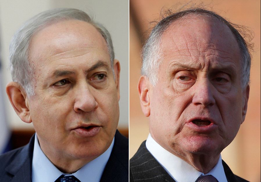 Netanyahu and Lauder