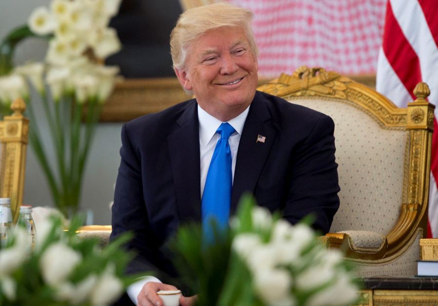 Donald Trump in Riyadh.