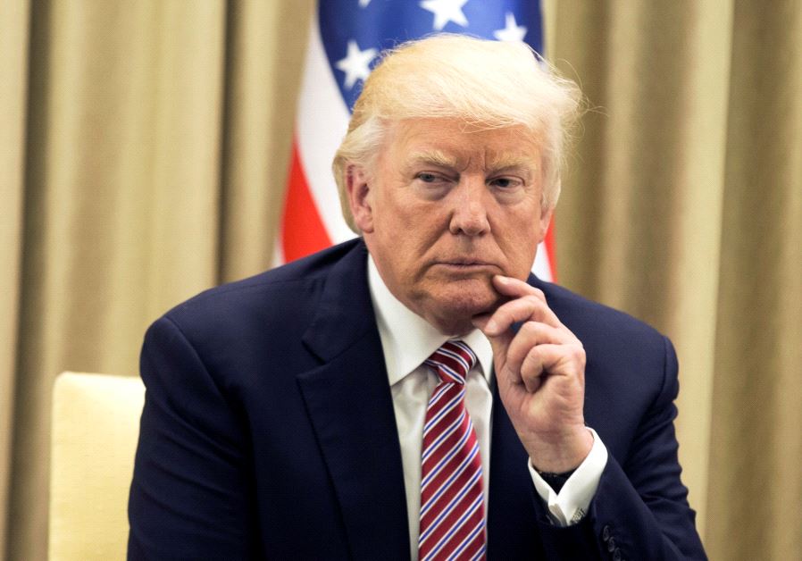 US President Donald Trump in Jerusalem, May 22, 2017