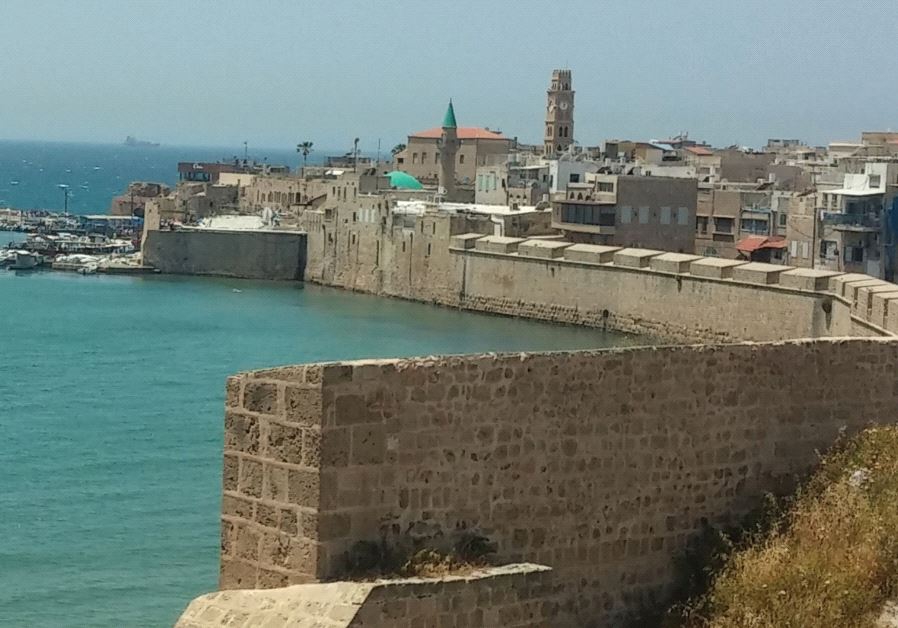 A view of Acre harbor