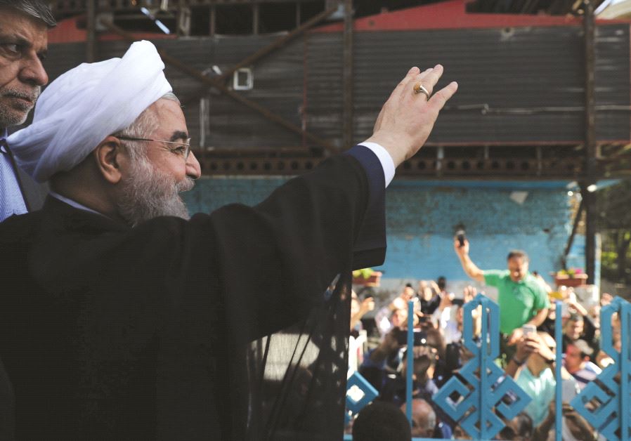 Le président de la république islamique d'Iran, Hassan Rohani