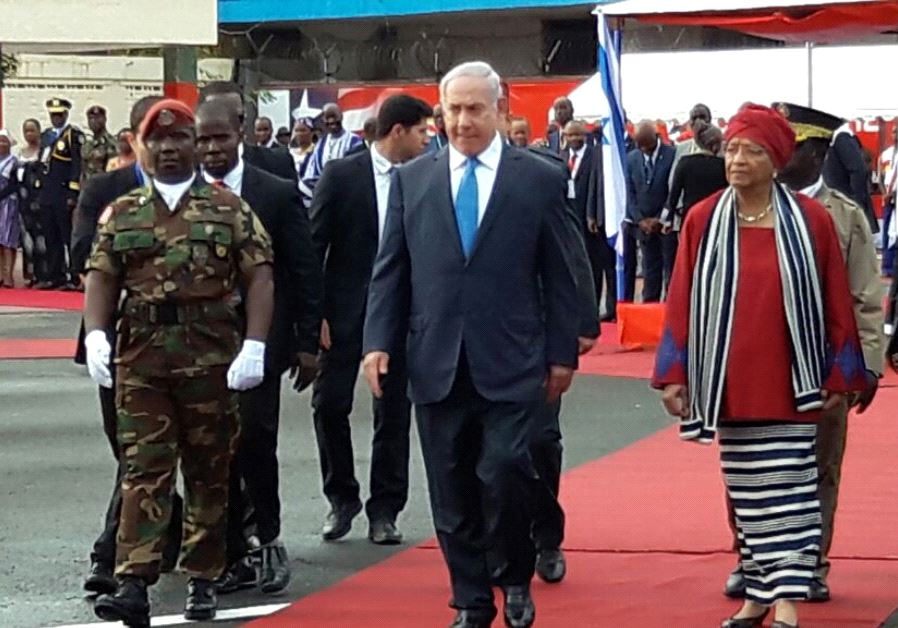 PM Netanyahu in Liberia