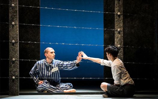 DANCERS MATTHEW Koon as Bruno and Filippo Di Vilio as Shmuel in the ballet adaptation of 'The Boy in the Striped Pajamas.'