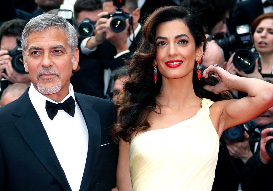George and Amal Clooney at the 69th Cannes Film Festival in Cannes, France in 2016