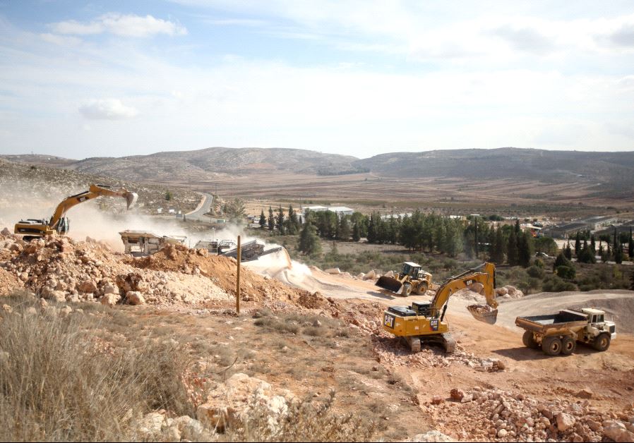 Construction in Shiloh.