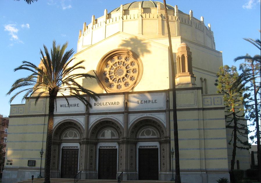 Wilshire Boulevard Temple in Los Angeles, California.