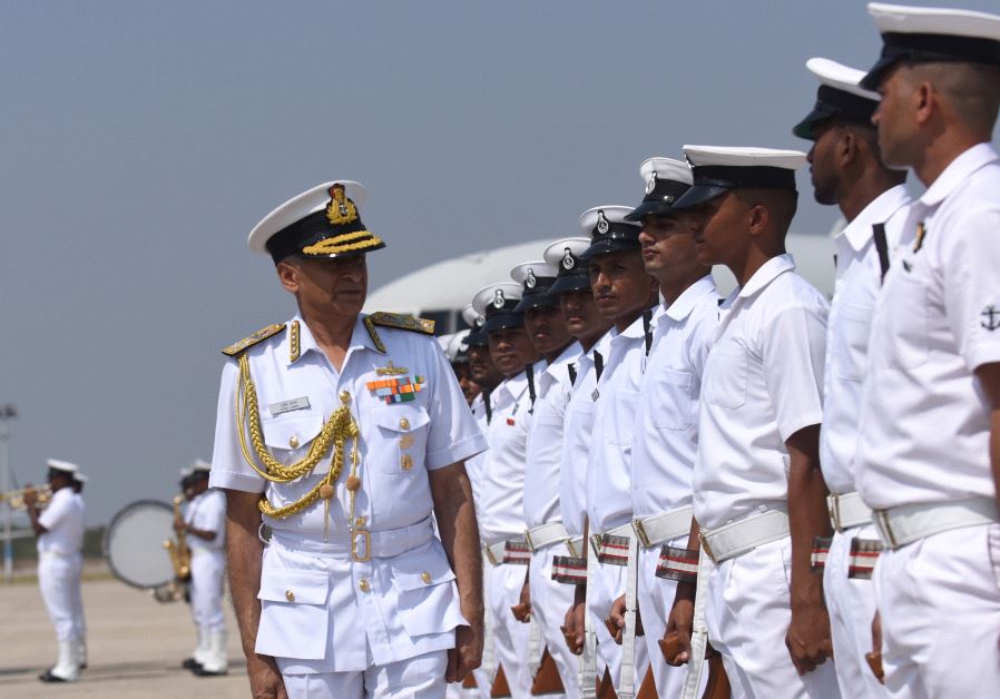 Indian Chief of Naval Staff Admiral Sunil Lanba
