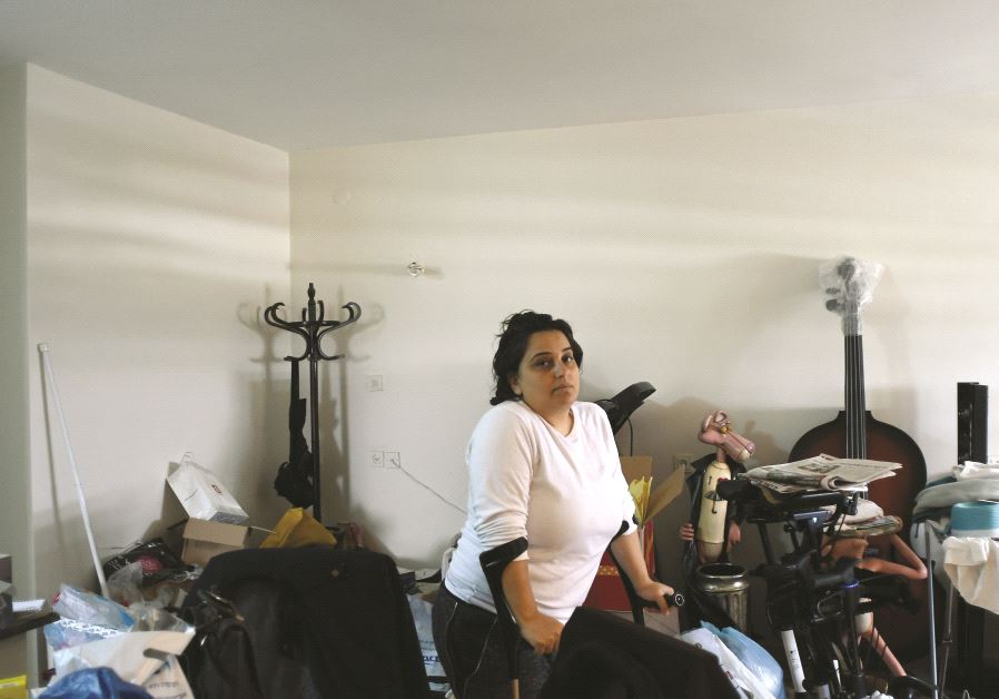 Avital, aujourd'hui handicapée, vit avec moins de 2 400 shekels par mois