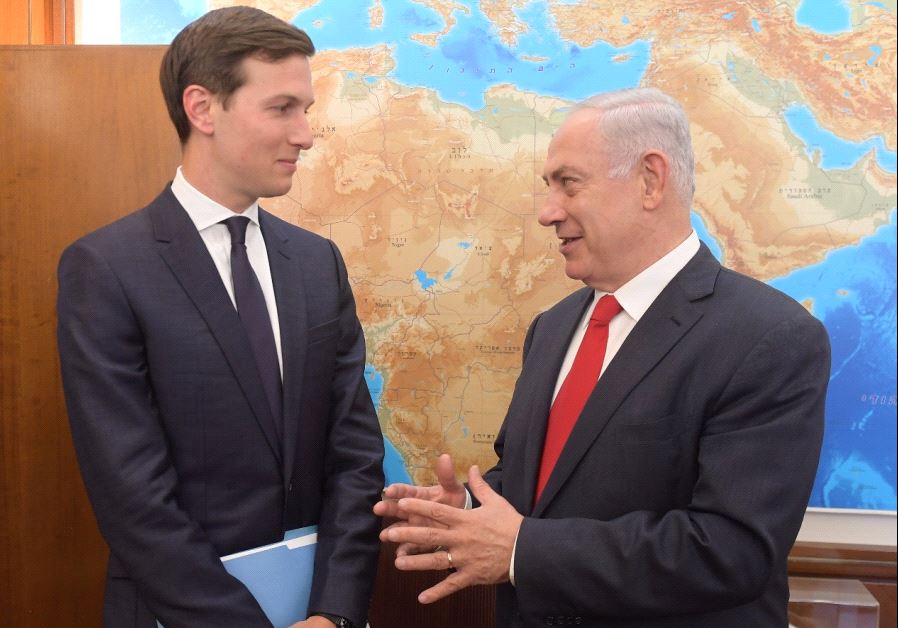 Jared Kushner meets Prime Minister Benjamin Netanyahu, June 21 2017.