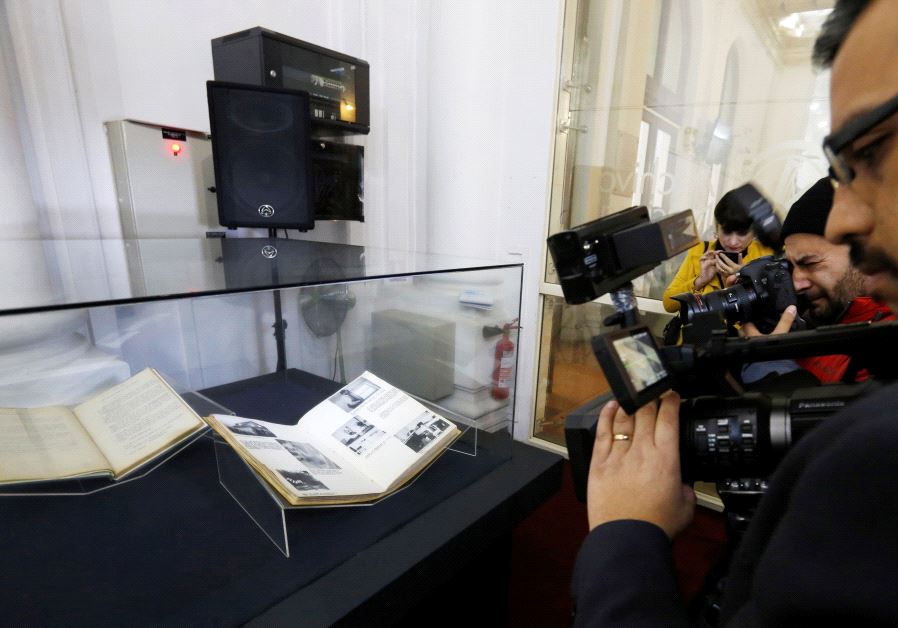 Books of Chile's Civil Police with declassified files relating to Nazi espionage