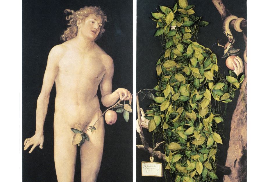 The artist Andi Arnovitz’s interpretation of ‘Adam and Eve’