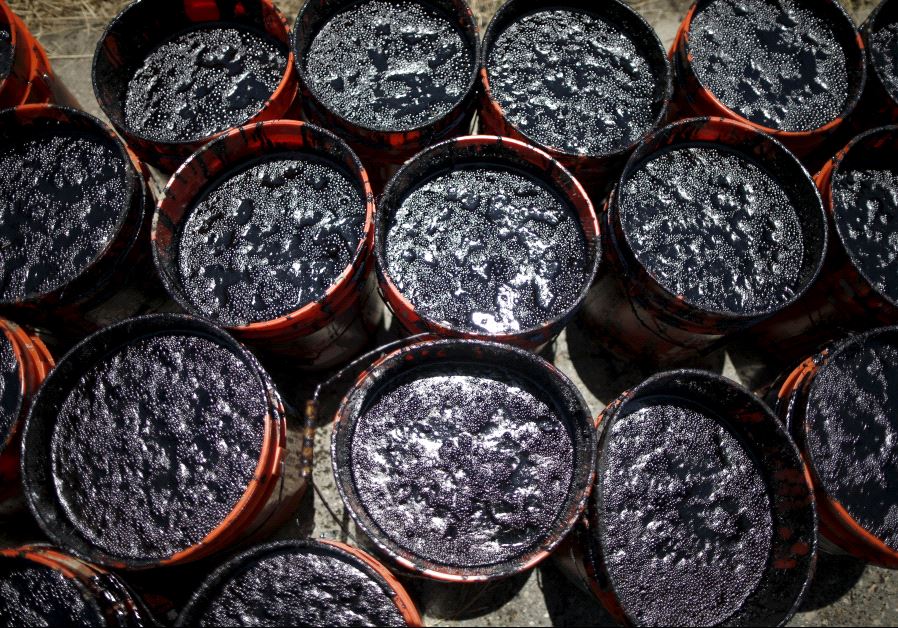 Buckets of oil
